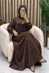Sumru Elbise Taba