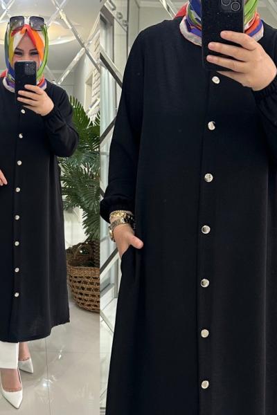 Ayfer kap ayrobin kumaş siyah