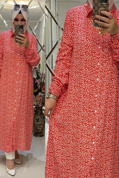 çıtır gömlek kırmızı