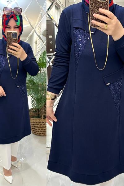 Firaz tunik oyşo penye kumaş laci