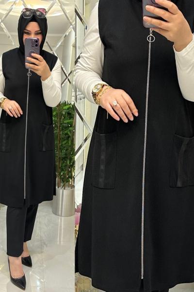 Güliz Kalın Penye Yelek