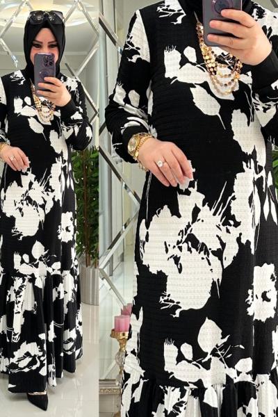 Seren Bürümcük Elb Siyah/Beyaz