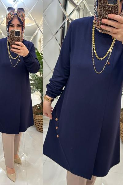 Tülin tunik oyşo penye kumaş laci