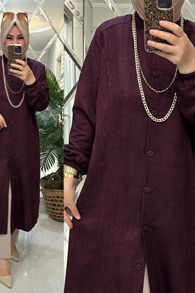 Vela gömlek belmando kumaş bordo