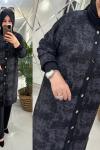 Yaren takım oyşo kumaş siyah