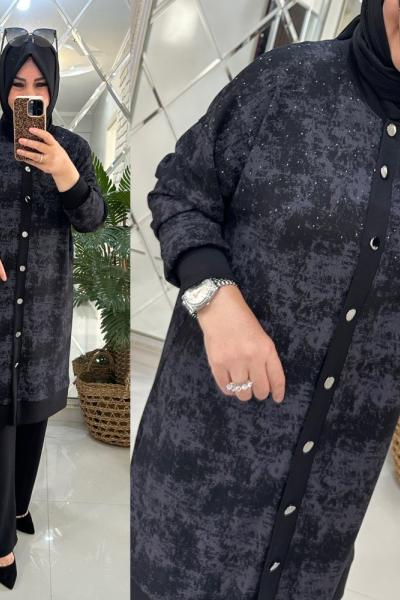 Yaren takım oyşo kumaş siyah