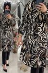 Zebra Gömlek Kahve