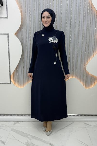 Açelya Abiye Lacivert