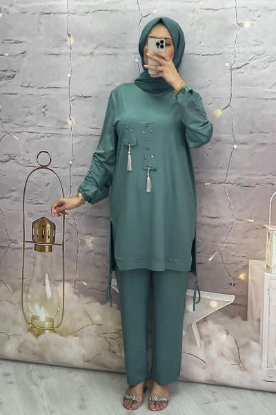 Atlas Takım Mint Yeşili