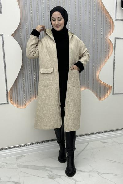 Ayaz Kapitone Mont Krem