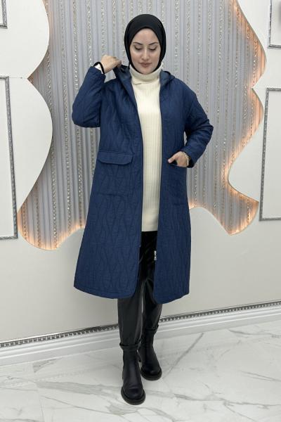 Ayaz Kapitone Mont Lacivert