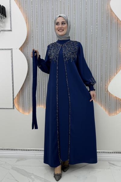 Aytaşı yelekli takım Lacivert