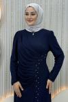 Azem abiye Lacivert