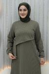 Bükra Elbise Haki
