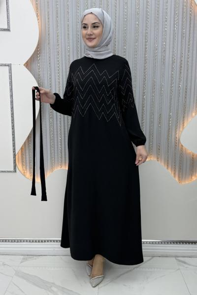 Büşra Elbise Siyah