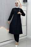 Chanel Tunik Takım Siyah
