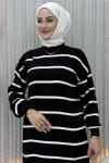 Çisil Triko Elbise  Siyah