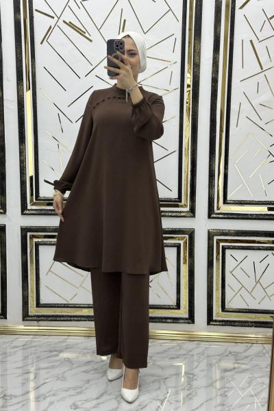 Dürdane takım  Kahverengi