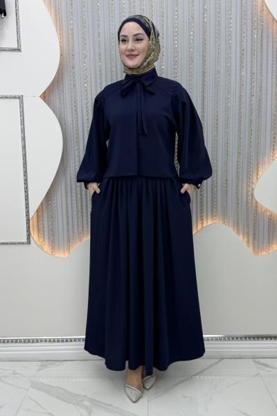 Duru Etekli Takım Lacivert