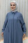 Elif Pantolonlu Takım  Mavi