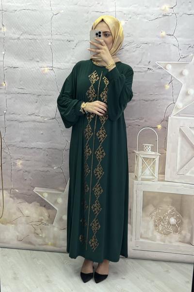 Elisa elbise  Zümrüt