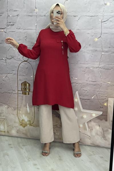 Essa tunik  Kırmızı