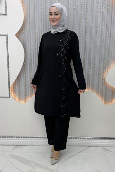 Fersan Pantolonlu Takım Siyah