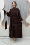 Feyza Elbise Kahverengi