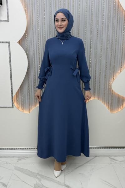 Göknur Elbise Mavi