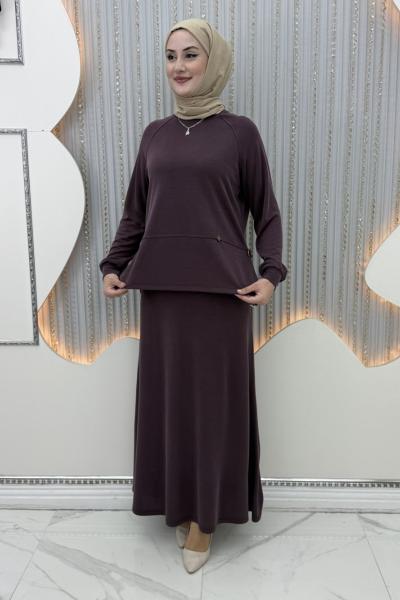 Göksu Etekli Takım Mürdüm