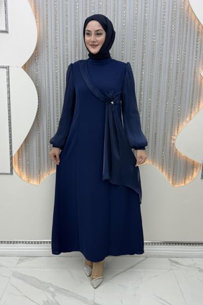 Gülüş Abiye Lacivert