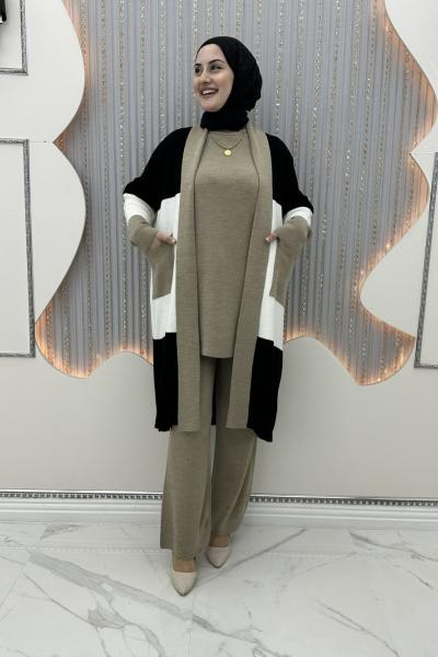 Günşiray Hırkalı Takım Sütlü Kahve