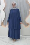 Hediye Elbise Mavi
