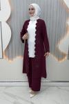 Kadim Pantolonlu Takım Bordo