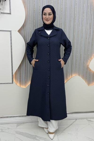 Kışbahar Kap Lacivert