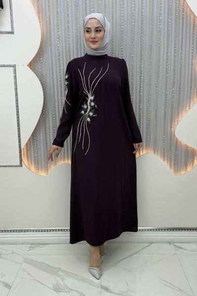 Kutupyıldızı Abiye Mor