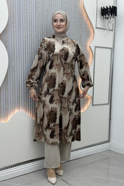 Lavila Takım Kahverengi