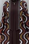 Lemanur Elbiseli Hırka Kahverengi