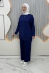 Leyal Pantolonlu Takım Mavi