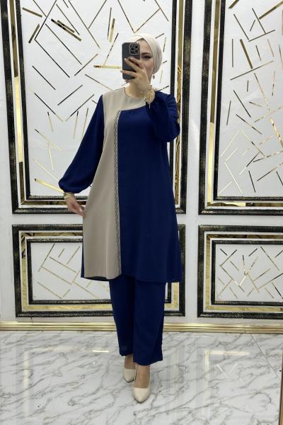 Lucas takım  Saks Mavisi