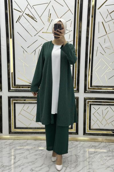 Maksim çizgili takım Zümrüt