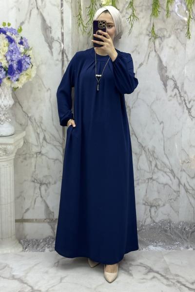 Mariy elbise 54 beden e kadar Lacivert