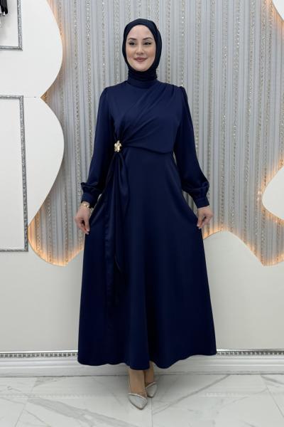 Melisa Elbise Lacivert