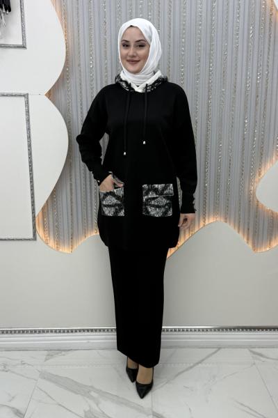 Menkar 2’li Takım Siyah
