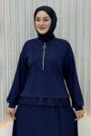 Merve Etekli Takım Lacivert