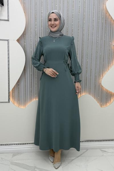 Meyra Elbise Mint Yeşili