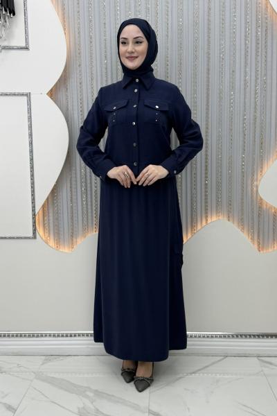 Mira Etekli Takım Lacivert