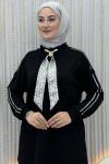 Mukadder Pantolonlu Takım  Siyah