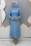 Nilşah Elbise Mavi