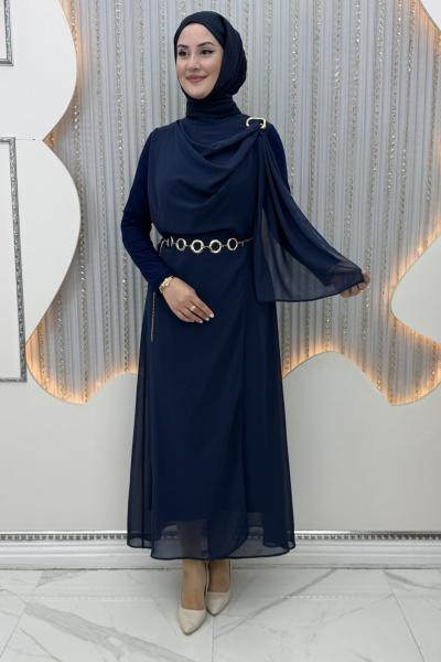 Nilüfer Tulum Lacivert